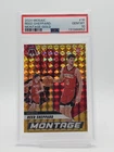 REED SHEPPARD 2024-25 MOSAIC MONTAGE GOLD MOSAIC ROOKIE /10 ROCKETS PSA 10 Q7267