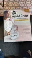 Tommee Tippee Made For Me Manual Breast Pump New In Box Sealed