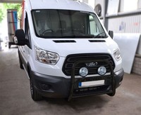 Schwarz FrontbüGel Abarth + Flecken FüR Ford Transit MK8 2014 - 2021 Van Edel