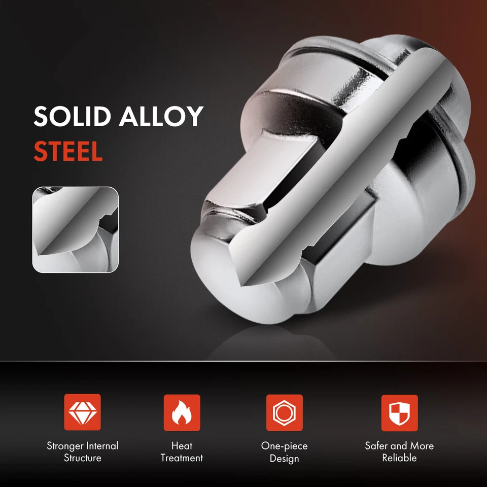 10 передних или задних зажимных гаек M14-1,50 для Lexus LS460 2007-2017 LC500 LS600h - Изображение 4 из 4