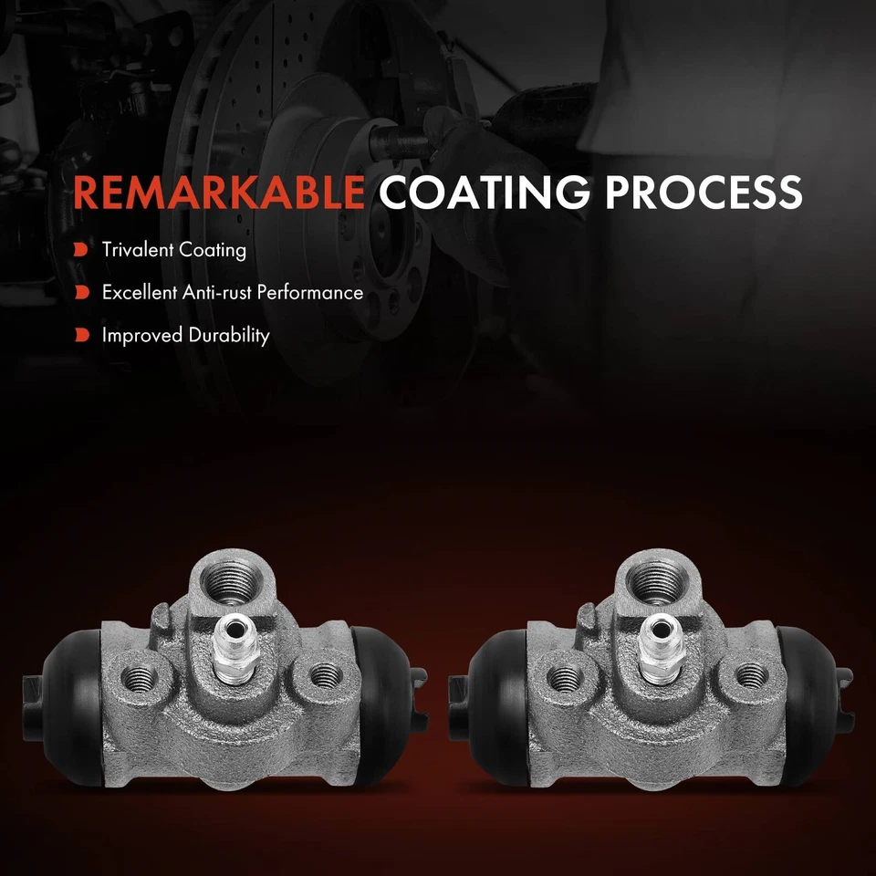 2 задних цилиндра барабанного тормоза водителя и пассажира для Ford Festiva 1988-1993 - Изображение 3 из 4