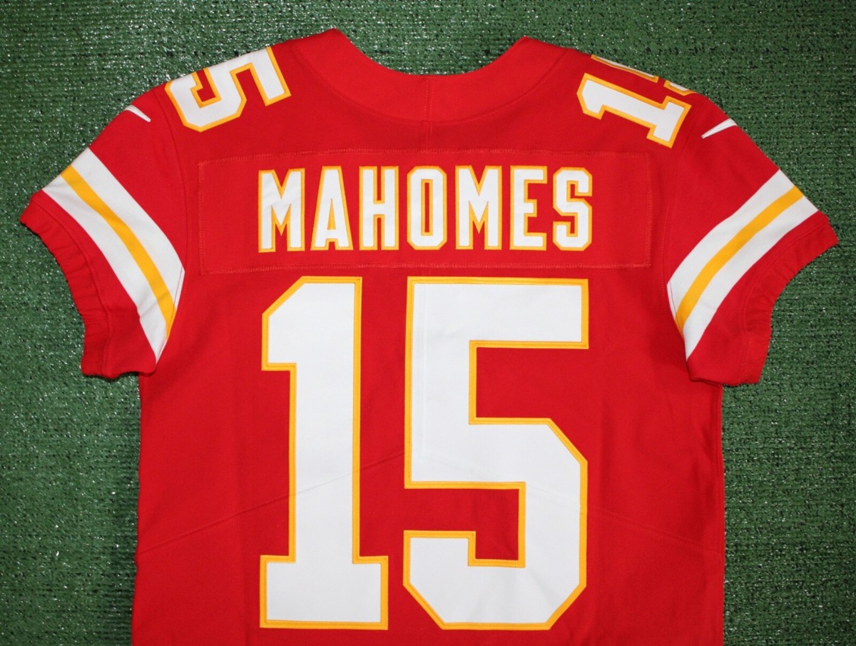Authentic Patrick Mahomes Kansas City Chiefs Nike Vapor Elite