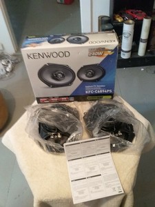 2 ohm 6x8 car speakers