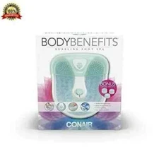 NEW Large Feet Foot Spa Bath Heat Soaker Massage Bubble Roller Deep Soak