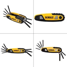 Star Locking Hex Key Set Folding Locking Torx Tool Security Screwdriver Wrench