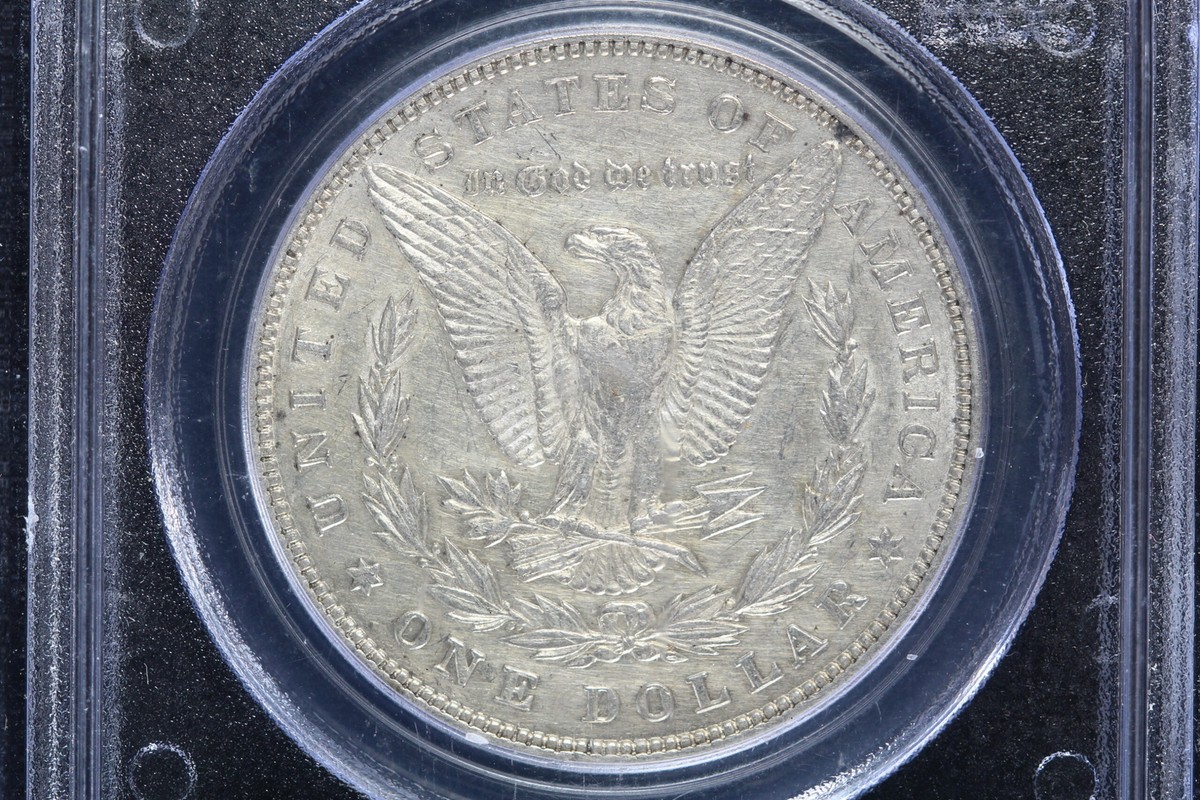 1883 Morgan Dollar XF-45 PCGS Genuine VAM-10 Sextupled Stars Top