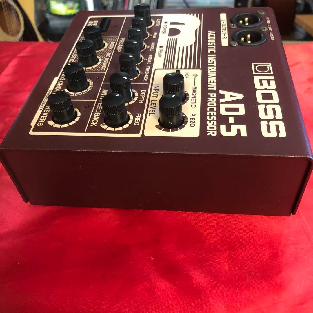 BOSS AD-5 アコースティックプロセッサー Boss AD-5 Acoustic Instrument Processor | Reverb
