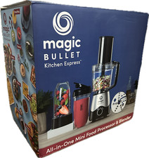 Magic Bullet Kitchen Express 2-in-1 Küchenmaschine Mixer NutriBullet 250W B-Ware