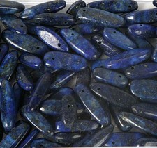Pack of 25 Random Lapis Beads for Jewellery Making (T6AL)