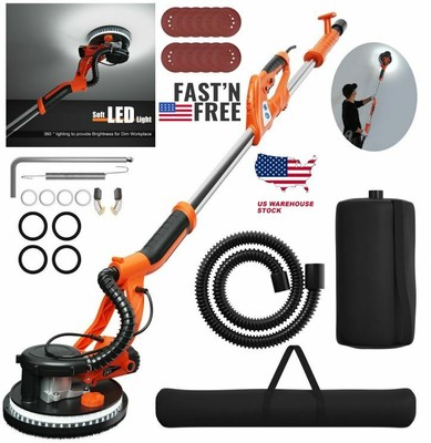 Lijadora Electrica Para Paneles De Yeso 750W Pared Techo 6 Velocidades  Lijadoras | eBay