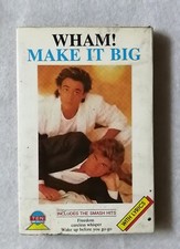 Make It Big by Wham Rare Unusual TEN Malaysia Cassette Tape