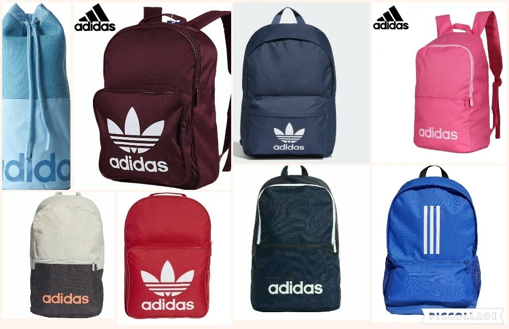 Rucksack Gym Adidas Unisex Originals Backpack | Classic Bag School Work Trefoil eBay