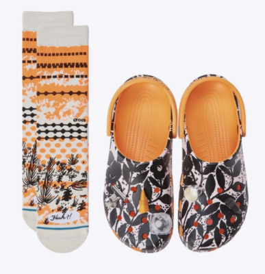 Stance x B. Thom x Classic Clog \'Floral Stencil\' Stance X B. Thom X Classic Clog  main image 2