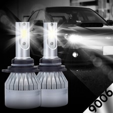 New 2x 9006 Hb4 4000k Yellow Cree Led 100w Headlight Bulbs Kit Fog Driving Light