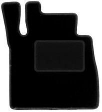 Fahrerfußmatte schwarz für: Mercedes G W463 Lang Geländewagen (2008-2018)