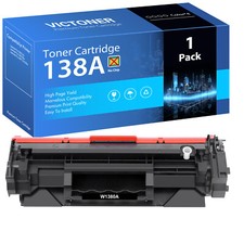 NO CHIP W1380A 138A Toner Compatible With HP LaserJet Pro 3001dw 3001fdw 3101fdw