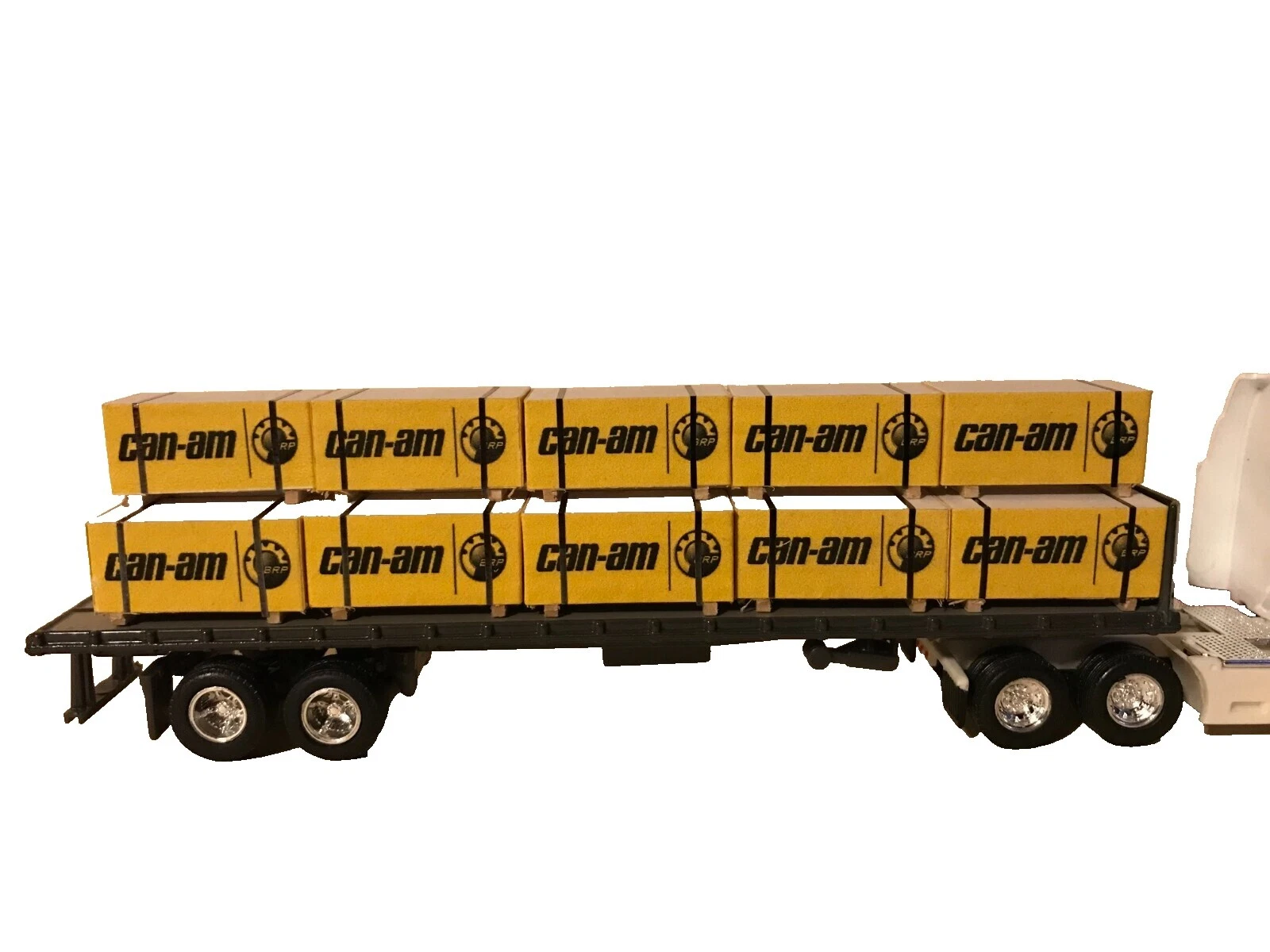 Remolques de metal de madera escala 1:64