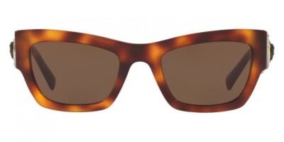 Versace Womens Sunglasses VE4358 529673 Havana Gold / Brown  display picture 2