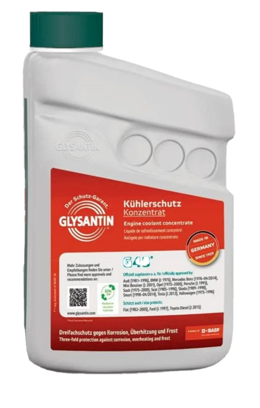 Glysantin Kühlerfrostschutz G48 Kühlerschutz Konzentrat, 1 Liter 