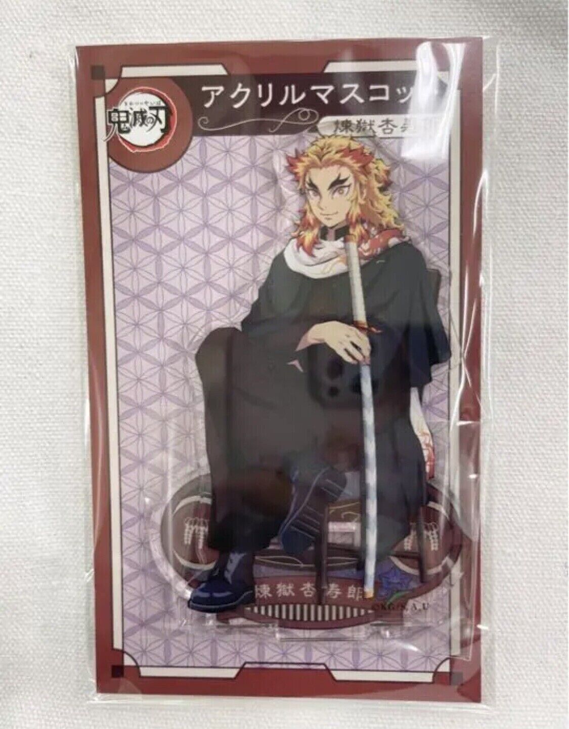 Miscellaneous goods Kyojuro Rengoku Demon Slayer: Kimetsu no Yaiba Oni 滅祭  ~ Anime Sannen Kinen Matsuri ~ Tora-innen ni Kyara Random Acrylic Stand, Goods / Accessories