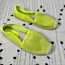 Rebecca Minkoff Ginny Neon Mesh Espadrille Flats 7