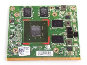 Dell 0KDWV4 Ersatzteil: 2GB Nvidia Quadro 1000M MXM Type A Grafikkarte 45W TDP