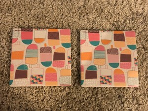 Artículos y equipo de servicio para la restauración Utensilios de bar Nautical Patchwork by Thirstystone Thirstystone Stoneware Coaster Set