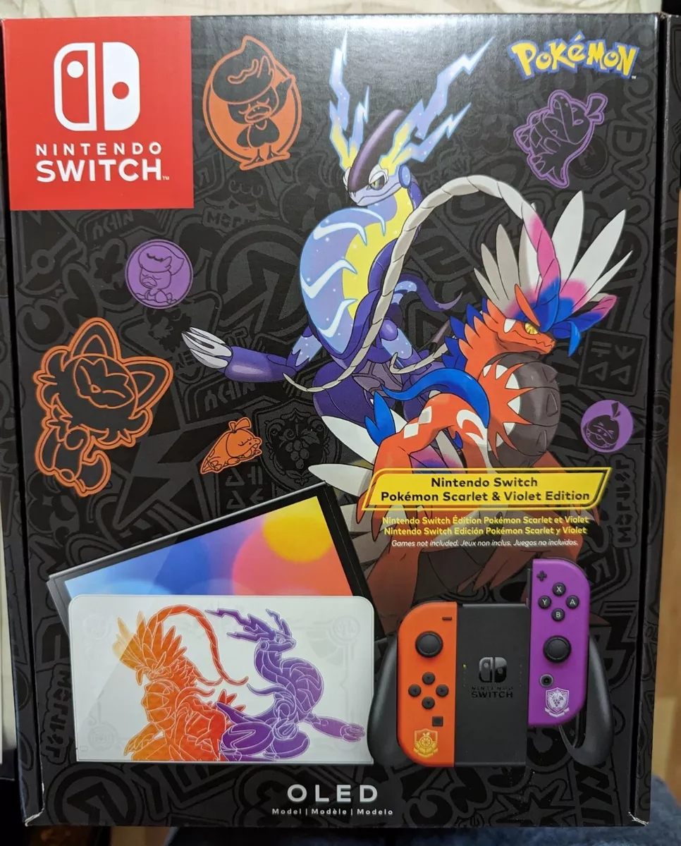 Nintendo Switch Oled 64gb Pokémon Scarlet & Violet Edition