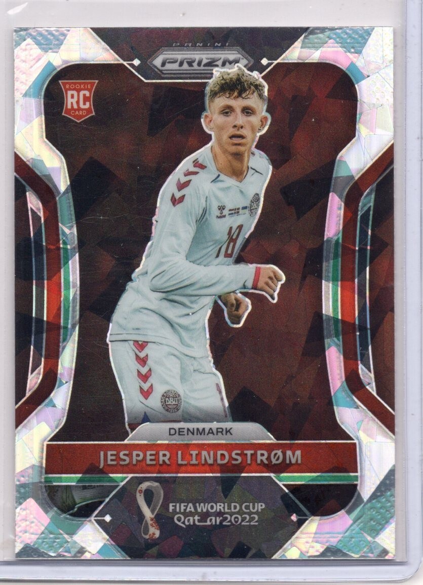 2022 Panini Prizm FIFA World Cup Qatar #68 Jesper Lindstrom Ice Prizm RC