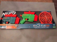 HASBRO NERF ELITE 2.0 FACE - OFF TARGET SET 2 X GUNS 12 BULLETS NEW