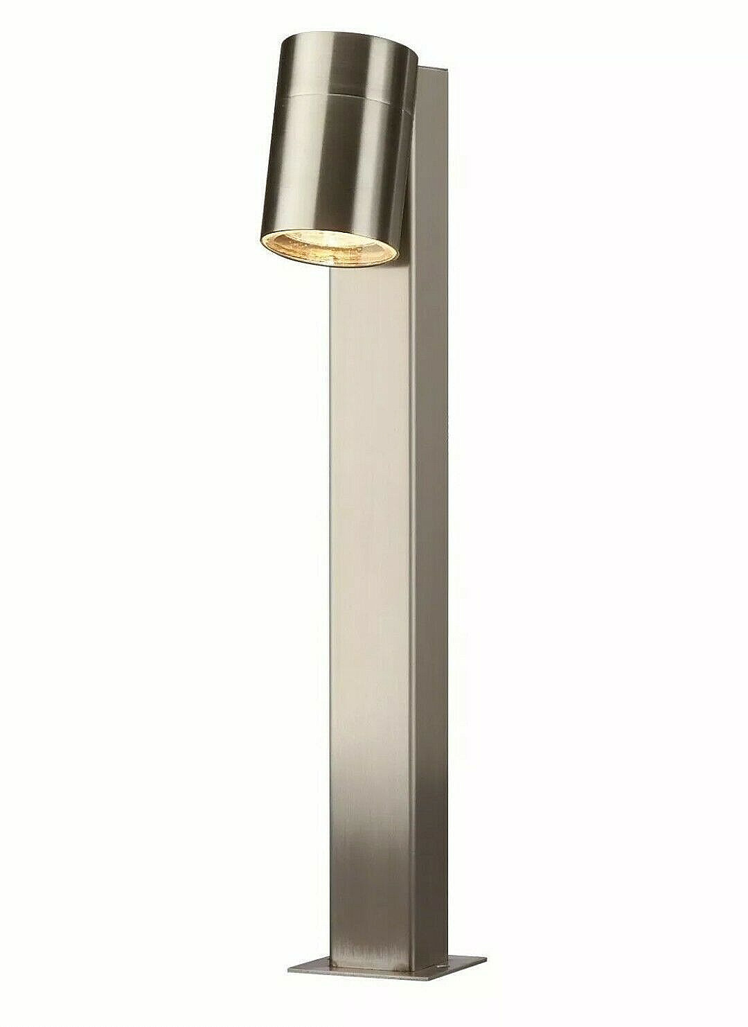 Lampe extérieure halogène Bright Light en acier inoxydable élégant pour jardin