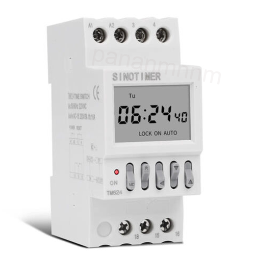 TM624 110V 16A 50Hz 40 Groups School/Factory Bell Controller Timer Clock NEW - Photo 4/12