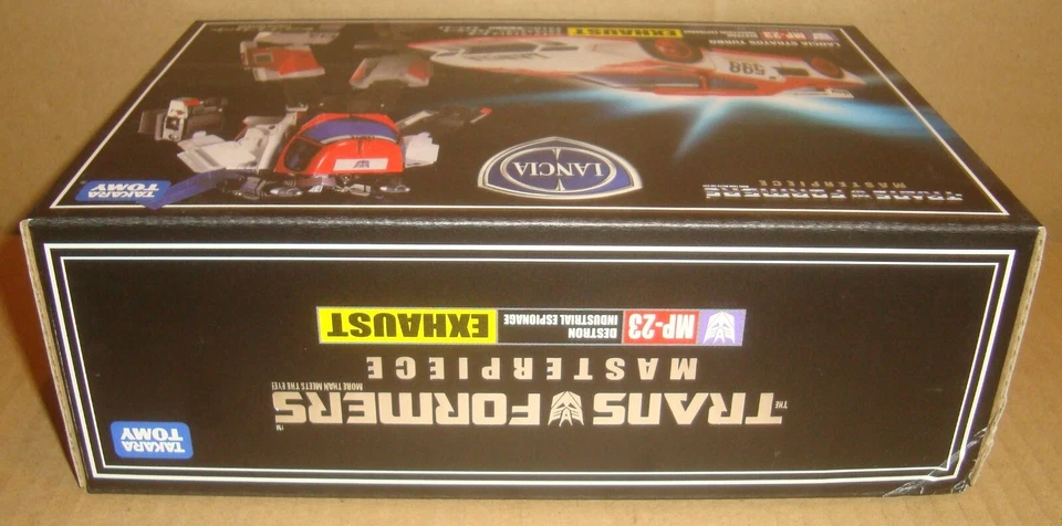 TRANSFORMERS MASTERPIECE MP-23 DESTRON EXHAUST TAKARA TOMY 2015 BOX DAMAGED - Immagine 3 di 4
