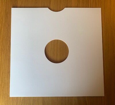 10-50 x Best Quality White Card 10  Vinyl / Shellac 78RPM Record Sleeves Covers