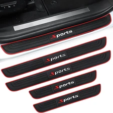 Universal Car Door Edge Protectors, 4PCS Rubber Scratch-Resistant Covers