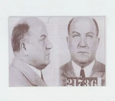 George Remus - METAL trading card - King of Bootleggers - Murder - Mug Shot