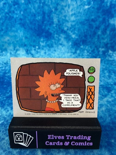 The Simpsons SINGLE Non-Sport Trading card by Topps 1990 - Picture 163 of 206
