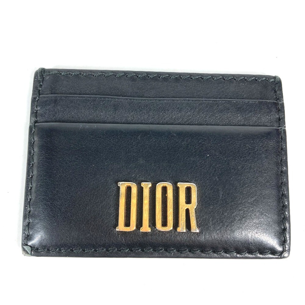 Dior 26-MA-1128 Pass case logo Business Card Holder Card Dior 26-MA-1128 Pass case logo Business Card Holder Card