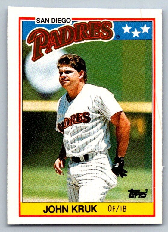John Kruk 1988 Topps UK Minis #41