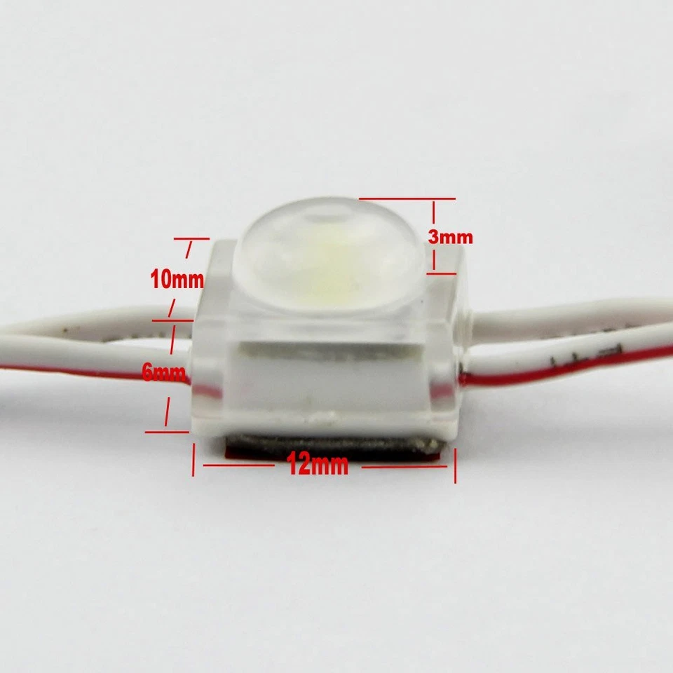 Super Bright 1 LEDs 2835 Module LED Strip Light IP65 Waterproof Small Size DC12V - Image 3 of 4