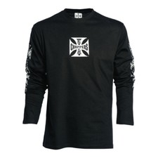 WEST COAST CHOPPERS OG CROSS LONG SLEEVE BLACK **BRAND NEW**