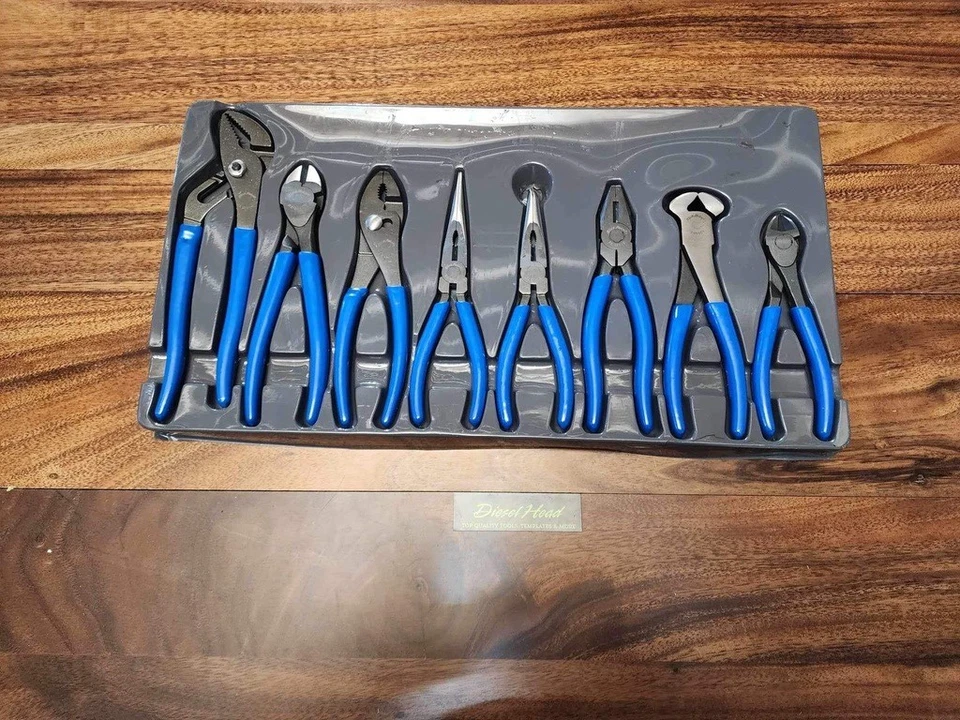 *NUEVO* JUEGO DE ALICATES BLUE POINT TOOLS BDGPL800 8 PIEZAS PRIORIDAD GRATUITA Foto 3 de 4