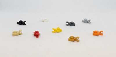 LEGO Parts Plate Modified 1 x 1 w/ Open O Clip Horizontal 61252