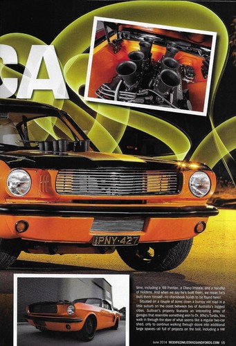 Modified Mustangs and Fast Fords Magazine Homebuilt Stacked Turbo Comet Boss - Picture 5 of 12