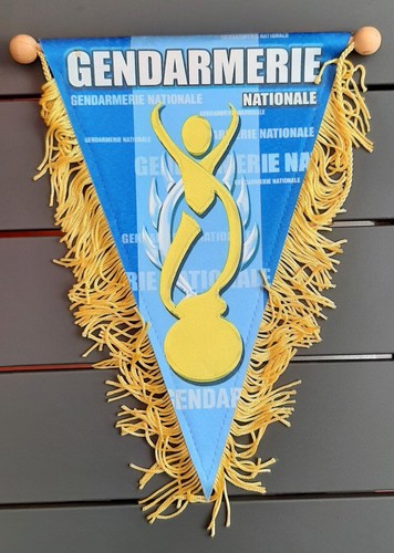 Fanion de gendarmerie mobile de CHAUNY - Drapeaux et Fanions (14785836