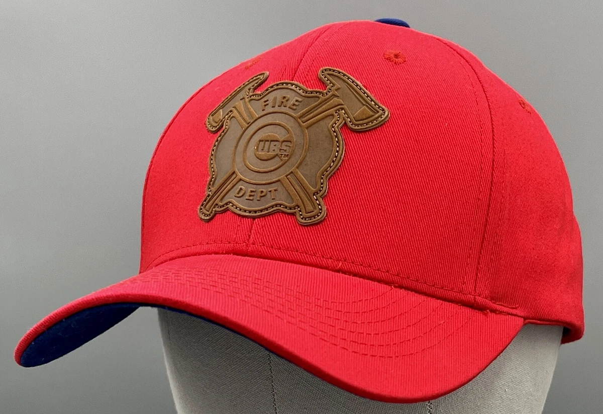 CHICAGO CUBS NEW WRIGLEYVILLE FIRE DEPARTMENT CFD Men s Leather