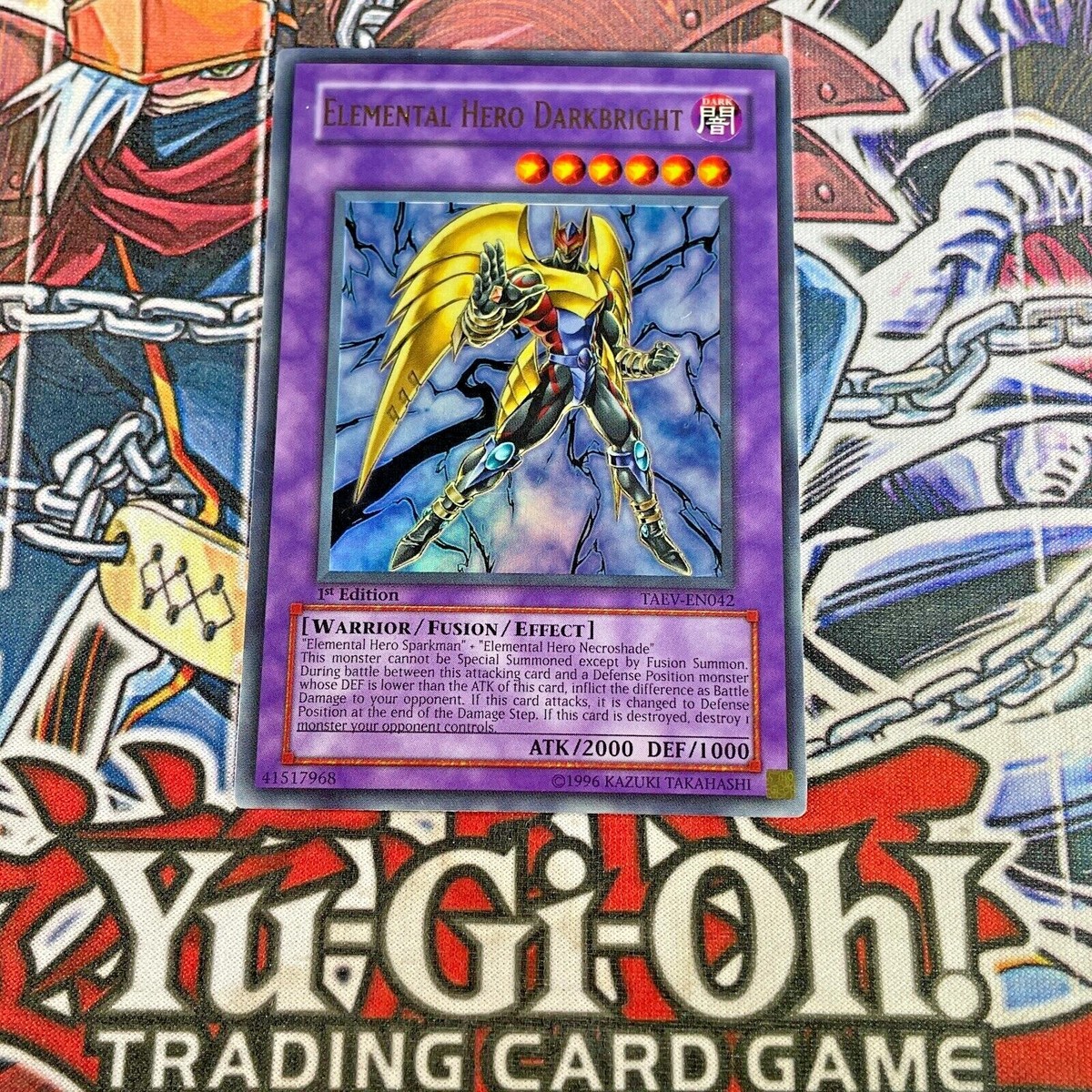 Elemental Hero Darkbright 1st Ed *** TAEV-EN042 | ULTRA | YuGiOh 