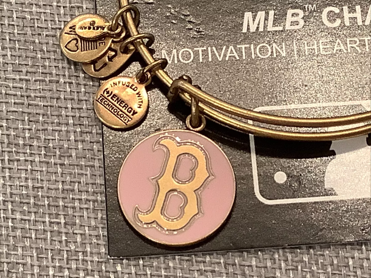 NEW Alex and Ani MLB Baseball Pink Gold Boston Red Sox Adjustable