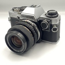 Olympus OM-10 Film Camera S. ZUIKO 35-70mm f3.5-4.5 Lens From JAPAN