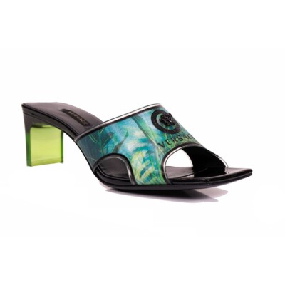 Versace Green Medusa Sandals s-l400.jpg main image 3